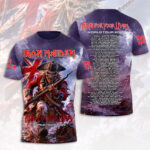 Iron Maiden 2026 World Tour 3D Apparel