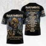 Iron Maiden 2026 World Tour 3D Apparel