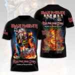 Iron Maiden 2026 World Tour 3D Apparel