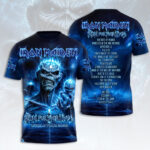 Iron Maiden 2026 World Tour 3D Apparel