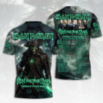 Iron Maiden 2026 World Tour 3D Apparel