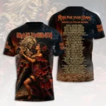 Iron Maiden 2026 World Tour 3D Apparel