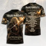 Iron Maiden 2026 World Tour 3D Apparel