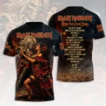 Iron Maiden 2026 World Tour 3D Apparel