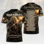 Iron Maiden 2026 World Tour 3D Apparel