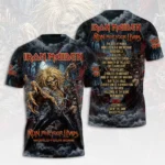 Iron Maiden 2026 World Tour 3D Apparel