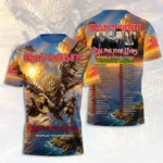 Iron Maiden 2026 World Tour 3D Apparel