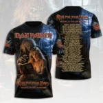 Iron Maiden 2026 World Tour 3D Apparel