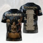 Iron Maiden 2026 World Tour 3D Apparel