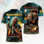 Iron Maiden 2026 World Tour 3D Apparel