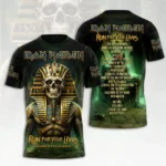 Iron Maiden 2026 World Tour 3D Apparel