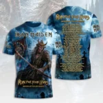 Iron Maiden 2026 World Tour 3D Apparel