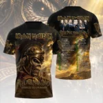 Iron Maiden 2026 World Tour 3D Apparel
