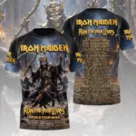 Iron Maiden 2026 World Tour 3D Apparel