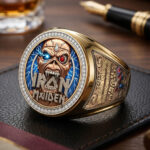 Iron Maiden 3D Engraved Ring
