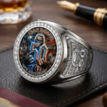 Iron Maiden 3D Engraved Ring - Image 2