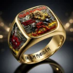 Iron Maiden 3D Engraved Ring - Image 2