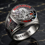 Iron Maiden 3D Engraved Ring - Image 4