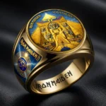 Iron Maiden 3D Engraved Ring