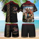 Iron Maiden 3D Hawaiian Apparel