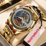 Iron Maiden Alloy Luxury Quartz Watch