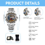 Iron Maiden Alloy Luxury Quartz Watch - Image 5