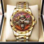 Iron Maiden Alloy Luxury Quartz Watch