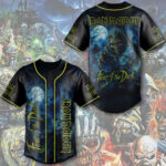 Iron Maiden Baseball Jersey
