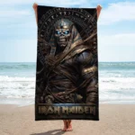 Iron Maiden Rectangle Beach Towel