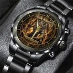 Iron Maiden Black Stainless Steel Watch