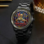 Iron Maiden Black Stainless Steel Watch - Image 4