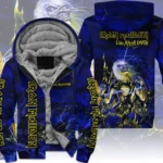 Iron Maiden Life After Death 3D Fleece Zip Hoodie