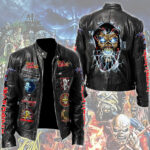 Iron Maiden Motorcycle Leather Jacket