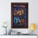 Iron Maiden Rectangle Canvas With Inner Frame