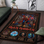 Iron Maiden Rectangular Rug - Image 3