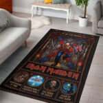 Iron Maiden Rectangular Rug - Image 4