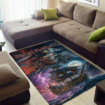 Iron Maiden Rectangular Rug - Image 3