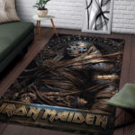 Iron Maiden Rectangular Rug - Image 4