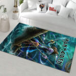 Iron Maiden Rectangular Rug - Image 4