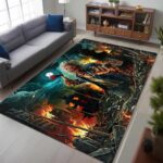 Iron Maiden Rectangular Rug - Image 3