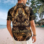 Iron Maiden Short Sleeve Button-Down Shirt - Image 3