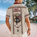 Iron Maiden Short Sleeve Button-Down Shirt - Image 3