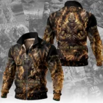 Iron Maiden Thick Knit Fleece Jacket