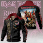 Iron Maiden Thick Knit Fleece Jacket