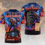 Iron Maiden World Tour 2026 3D Apparel