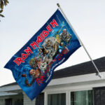 Iron Maiden World Tour 2026 3D Double-side House Flag