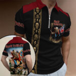 Iron Maiden Zip Polo Shirt