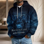 Iron Maiden x Megadeth 2026 World Tour 3D Unisex Waffle Hoodie - Image 4