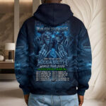 Iron Maiden x Megadeth 2026 World Tour 3D Unisex Waffle Hoodie - Image 5