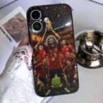 Iron Maiden x Spain National Team 2026 FIFA World Cup Champions Phone Case - Image 3